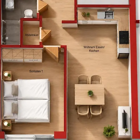 Residenz Windjammer Whg.2 Appartement *